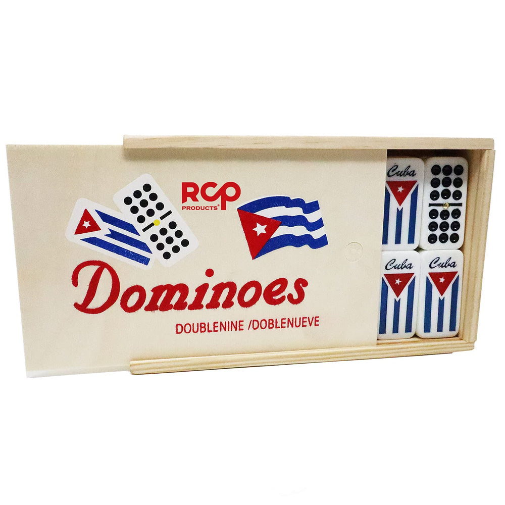 RCP PRODUCTS Dominos Set high-gloss back improves visibility during play