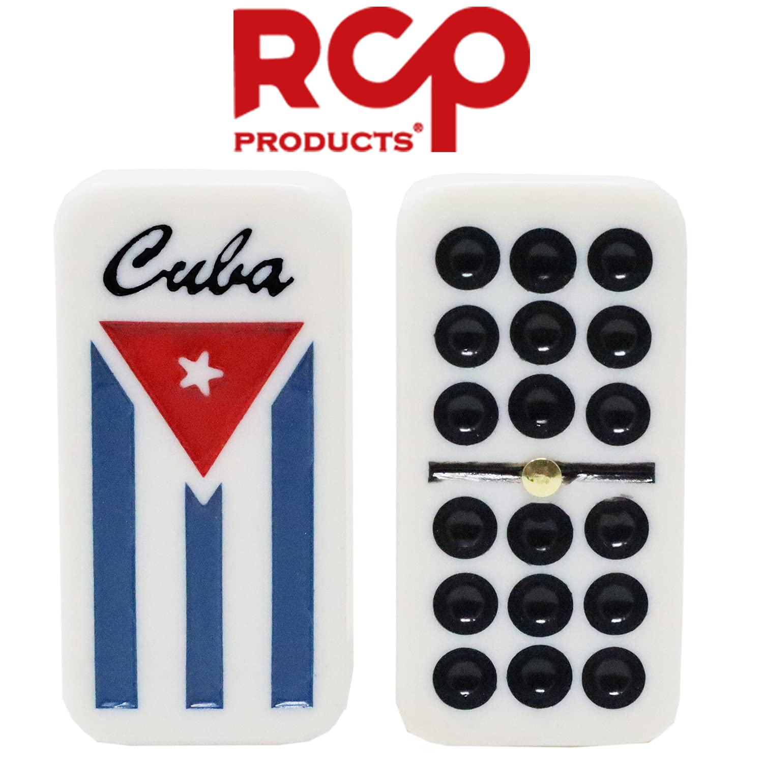 RCP PRODUCTS Dominos Set travel-ready case keeps tiles secure on trips