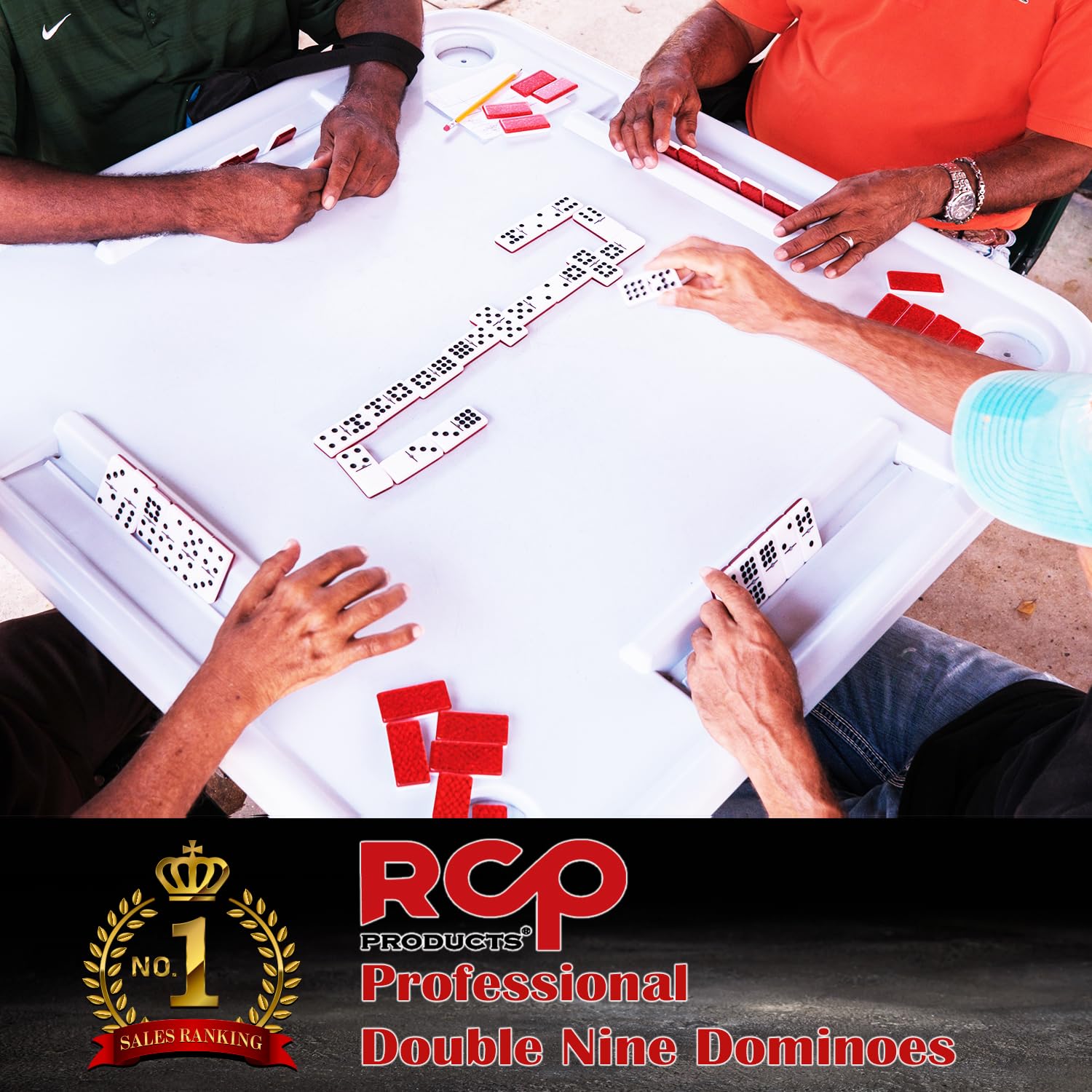 RCP PRODUCTS family-friendly domino set suited for friendly gatherings and nights in.