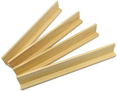 RCP PRODUCTS sturdy wooden domino trays support long-lasting use.