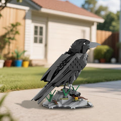 RCTRORCARY Raven Bird Building Set assembly in progress illustrating modular build experience