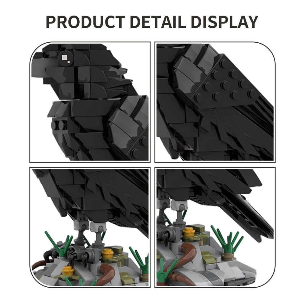 RCTRORCARY Raven Bird Building Set instructions included providing clear assembly guidance