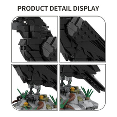 RCTRORCARY Raven Bird Building Set instructions included providing clear assembly guidance