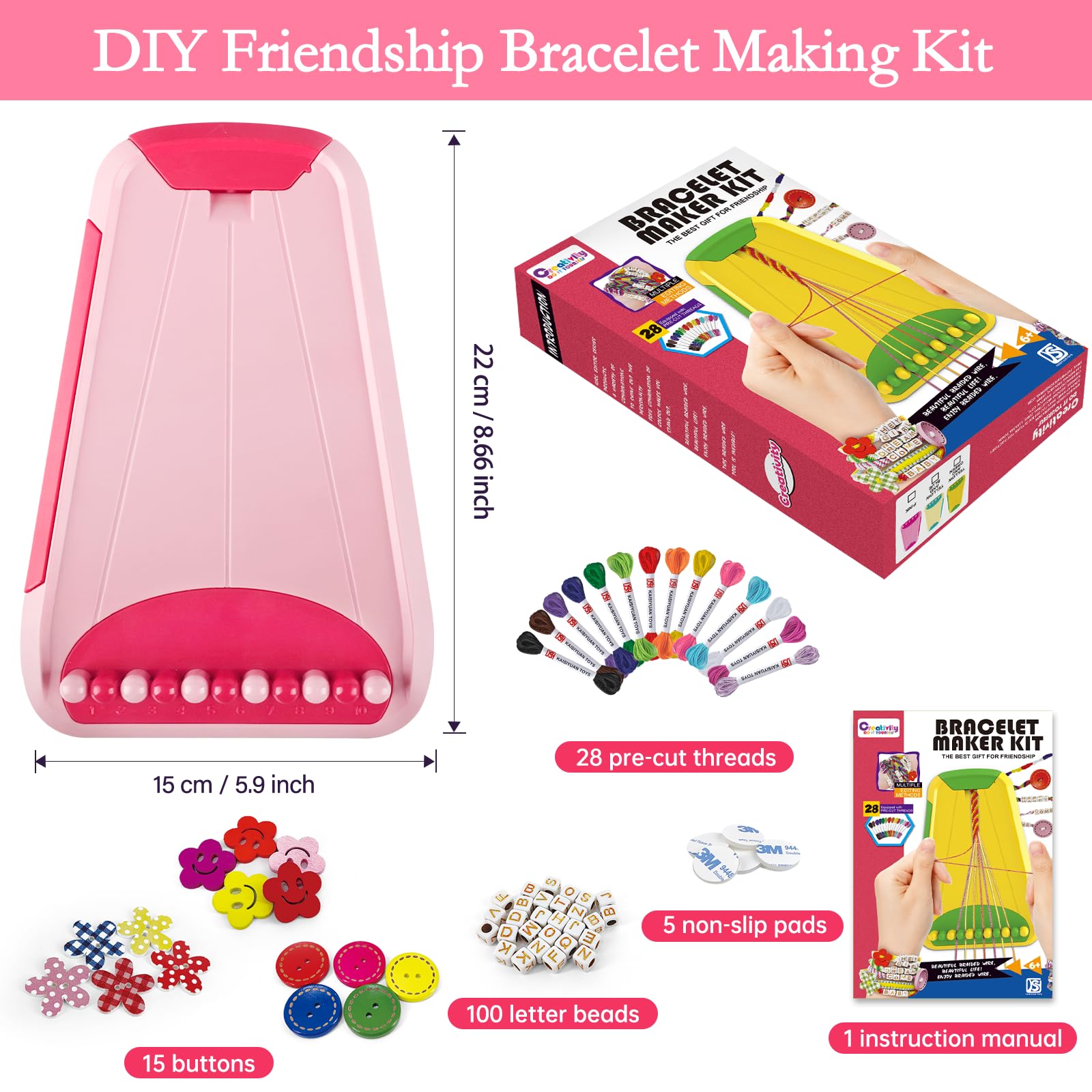 Rdfmy hidden storage compartment safely stores threads after crafting