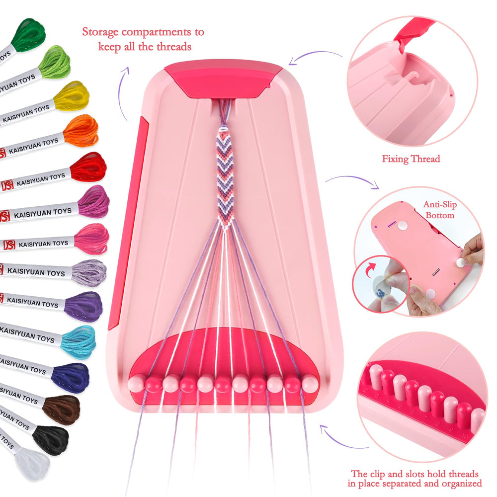 Rdfmy colorful threads and beads enable endless bracelet options