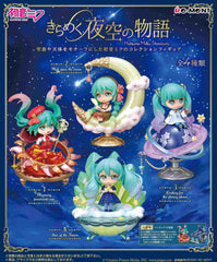 Re-Ment Hatsune Miku Starrium base stand detail supports stable posing.