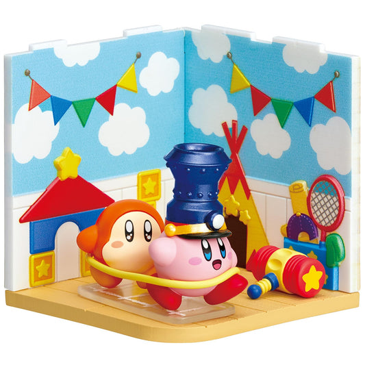 Re-Ment Kirby Wonder Room figurine collection features six unique characters for display.