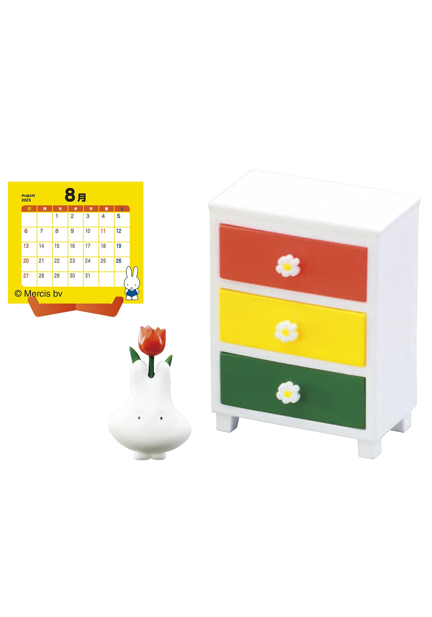 Re-Ment Miffy bookshelf mini invites exploration in small display setups.