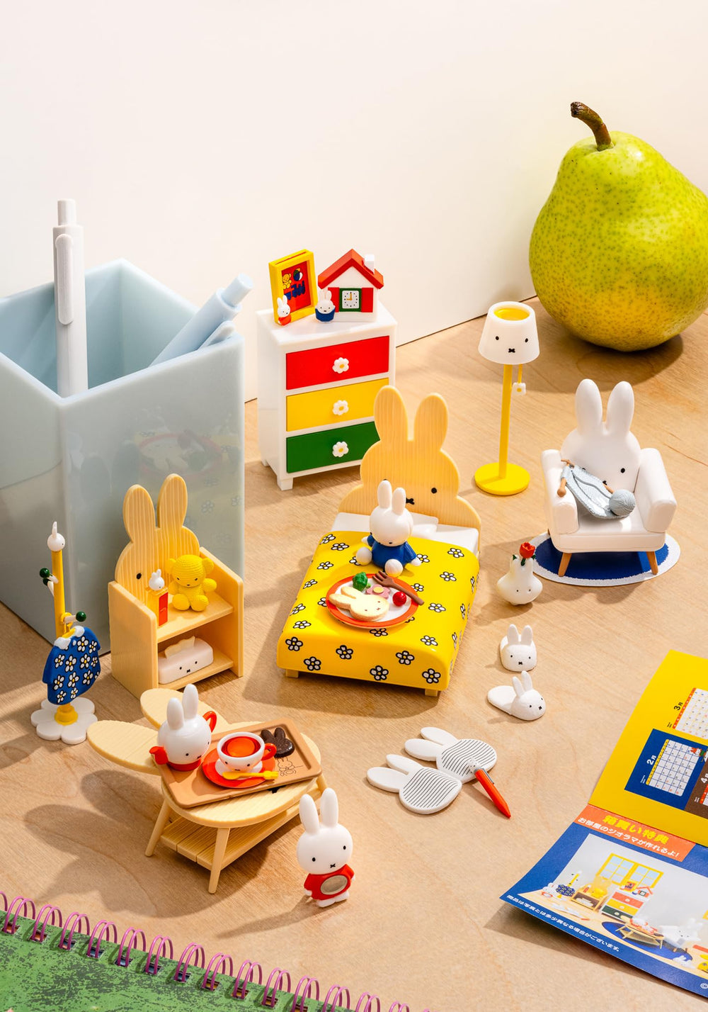 Re-Ment Miffy lounge chair mini creates elegant seating vibes in a compact space.