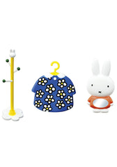 Re-Ment Miffy figure enhances character and narrative in miniature scenes.