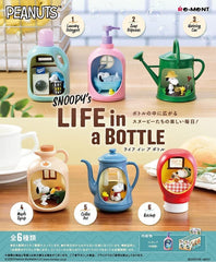 Re-Ment Peanuts Life in a Bottle Box miniature in PVC for dollhouse displays and collections