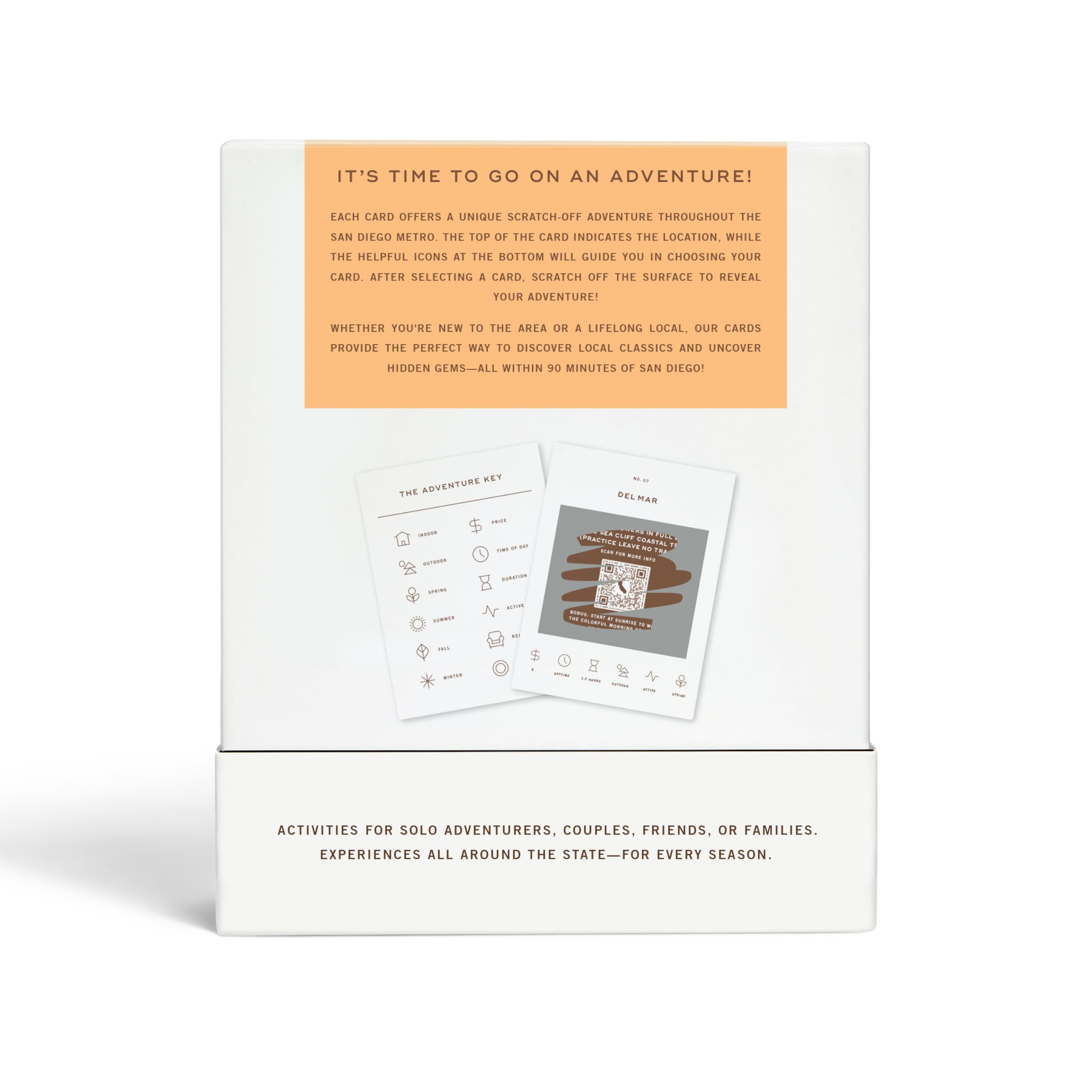 Reach International Outfitters adventure cards simplify planning, boosting confidence for city explorations.