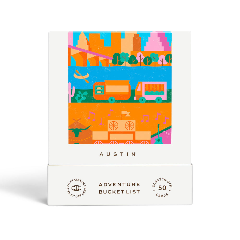 Reach International Outfitters Austin adventure deck cover for easy city planning.