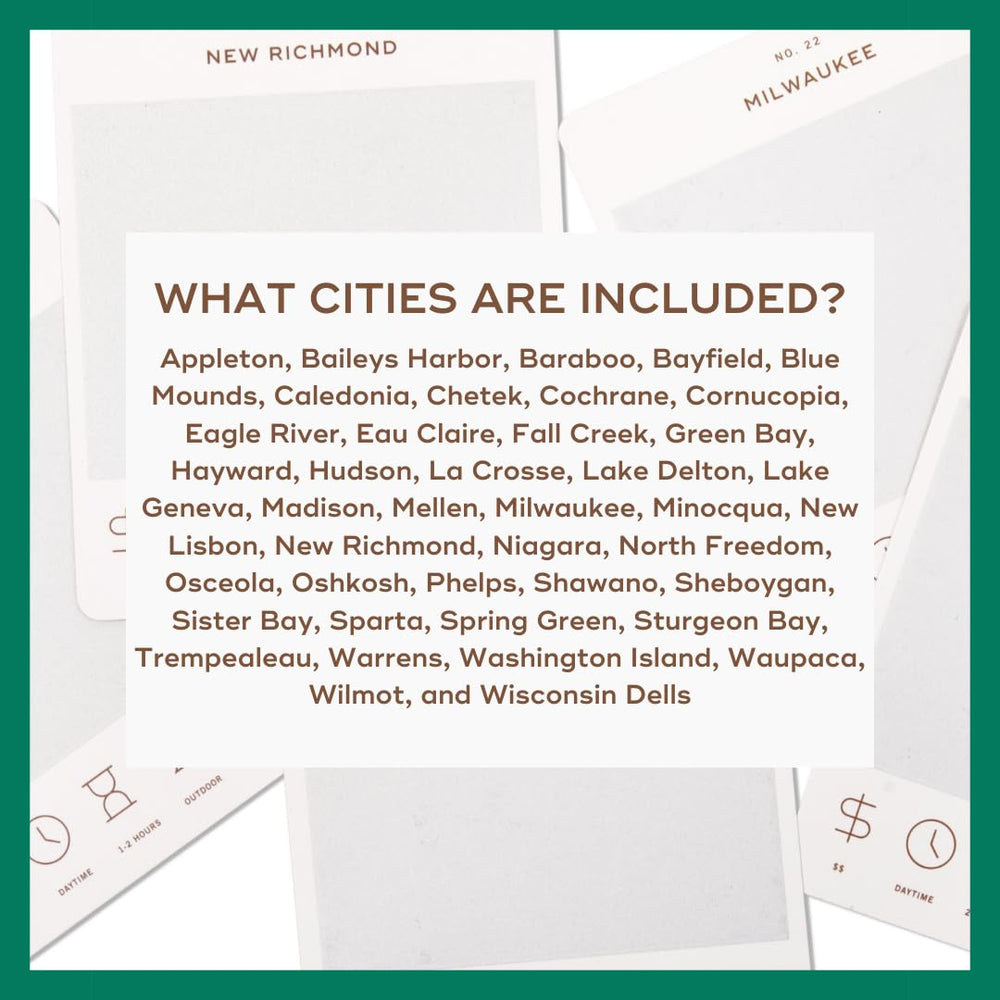 Reach International Outfitters Bayfield lake views scratch-off card showcases scenic getaways