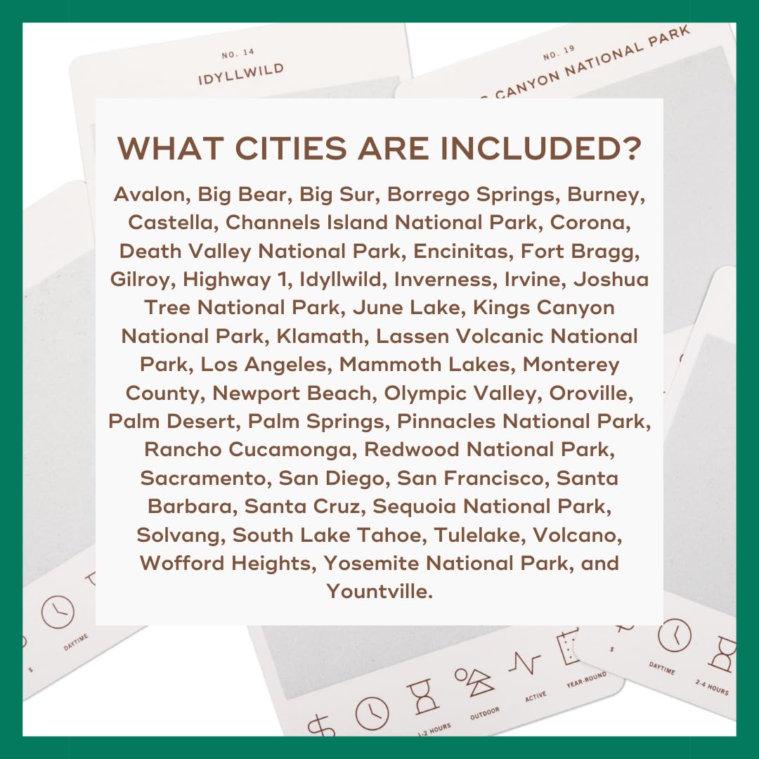 Kids-friendly activities for family California road trips.