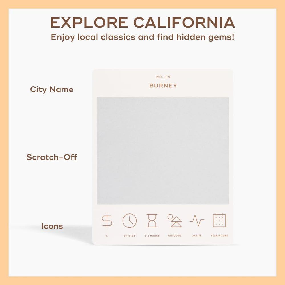 Scratch-off cards displayed for easy trip planning with Reach International Outfitters.
