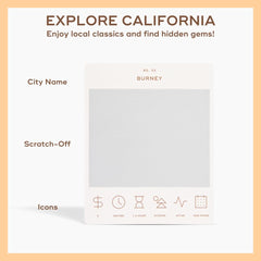 Scratch-off cards displayed for easy trip planning with Reach International Outfitters.