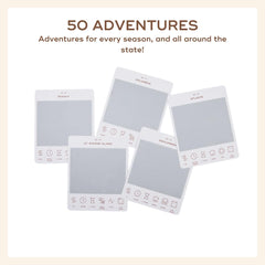 Reach International Outfitters Georgia attractions guide card — curated landmarks for varied day trips.