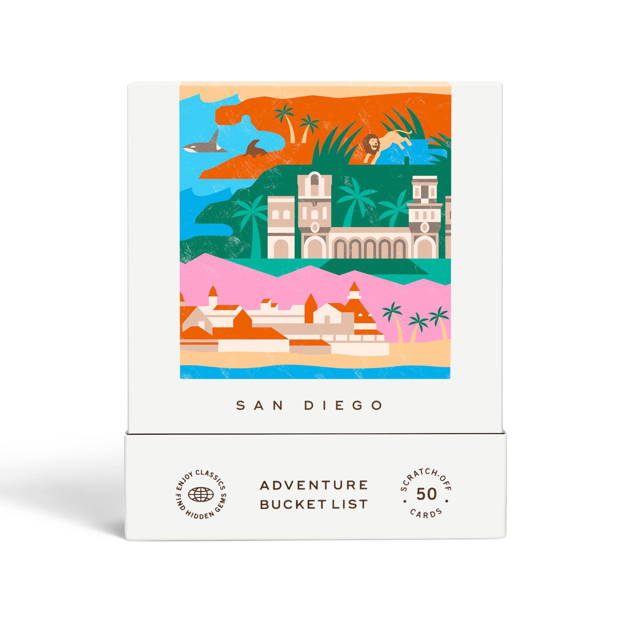 Reach International Outfitters San Diego bucket list cover image, ideal for planning family trips.