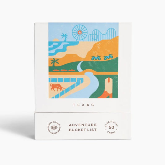 Reach International Outfitters Texas Adventure Bucket List cover design invites planning and gifting.