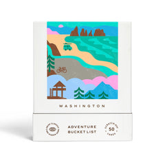 Reach International Outfitters card for seasonal Washington adventures planning