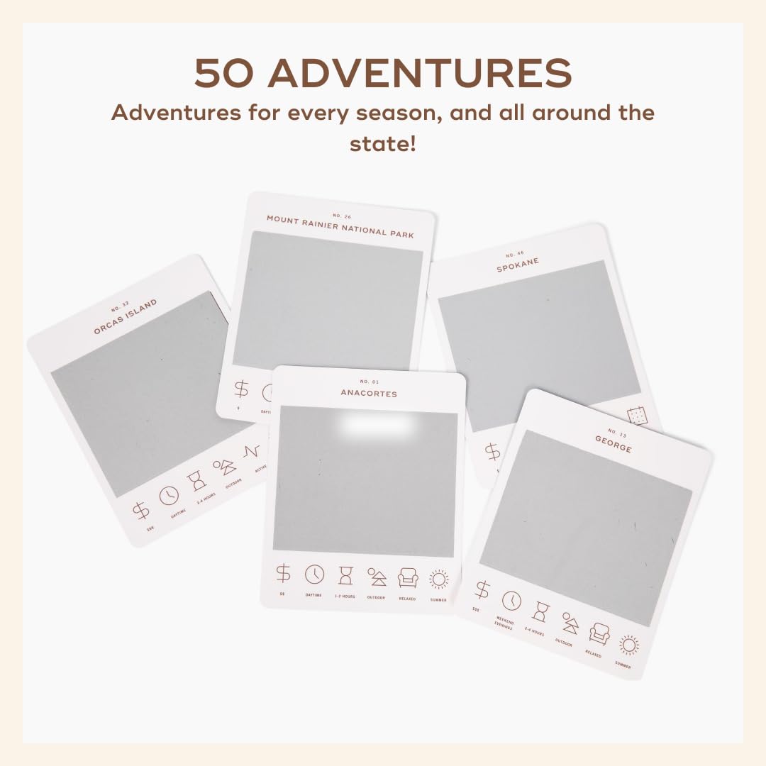 Seasonal icons on Reach International Outfitters card aid trip planning