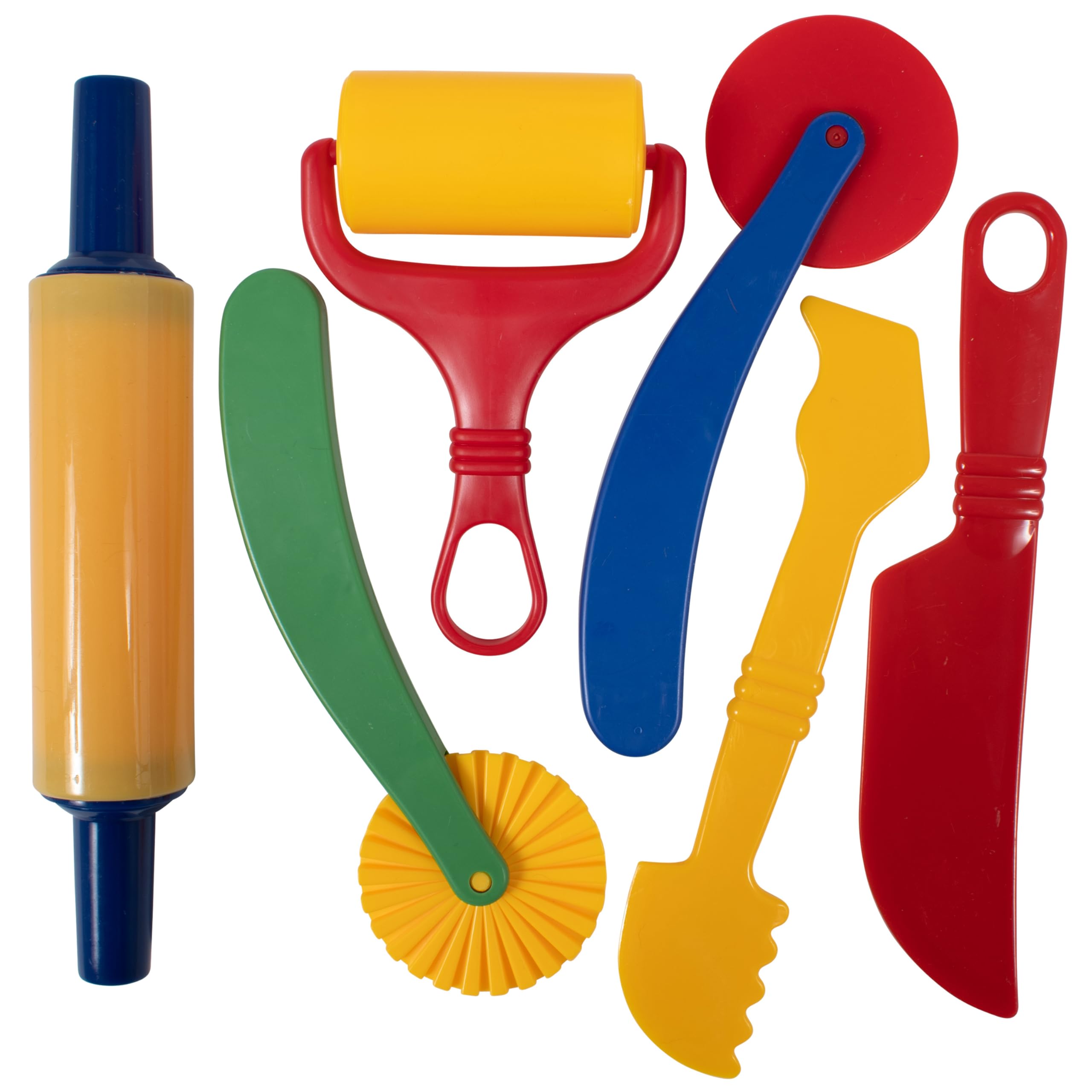 READY 2 LEARN rolling pin dough tool with ergonomic grip boosts control for kids