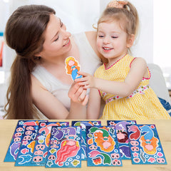 Reaeon mermaid stickers gift ideas for parties and classroom activities
