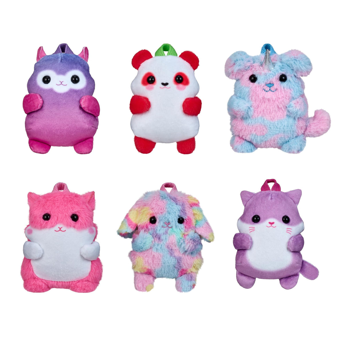 Real Littles Plushie Pet Backpack Bunny with mini surprises for school days