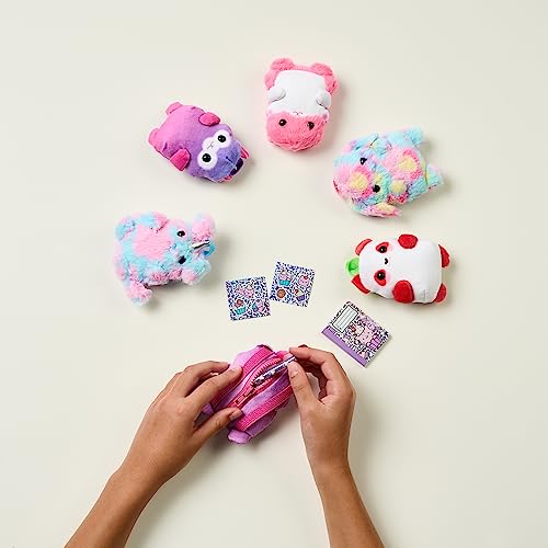 Real Littles Plushie Pet Backpack Hamster reveals four micro surprises