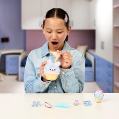 REAL LITTLES Fruity Fox Bubble Gum backpack offers scented stationery thrills.
