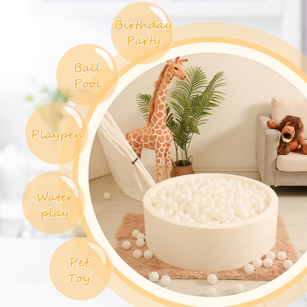 Realhaha baby-safe balls with lead-free, non-toxic materials.