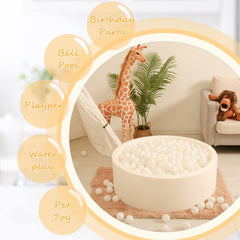 Realhaha baby-safe balls with lead-free, non-toxic materials.