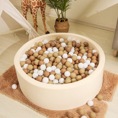 Realhaha ball pit balls come in a 100-count set for large play spaces.