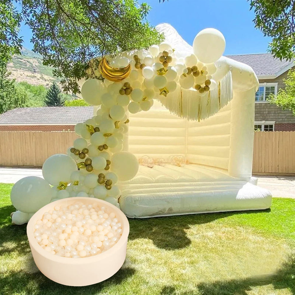 Realhaha beige ball pit balls for filling play pits, tents, and party decor