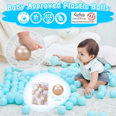 Realhaha ball pit balls in tub for bath time splash-free play