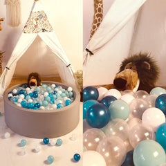 Realhaha clear ball pit balls improve visibility and inspection