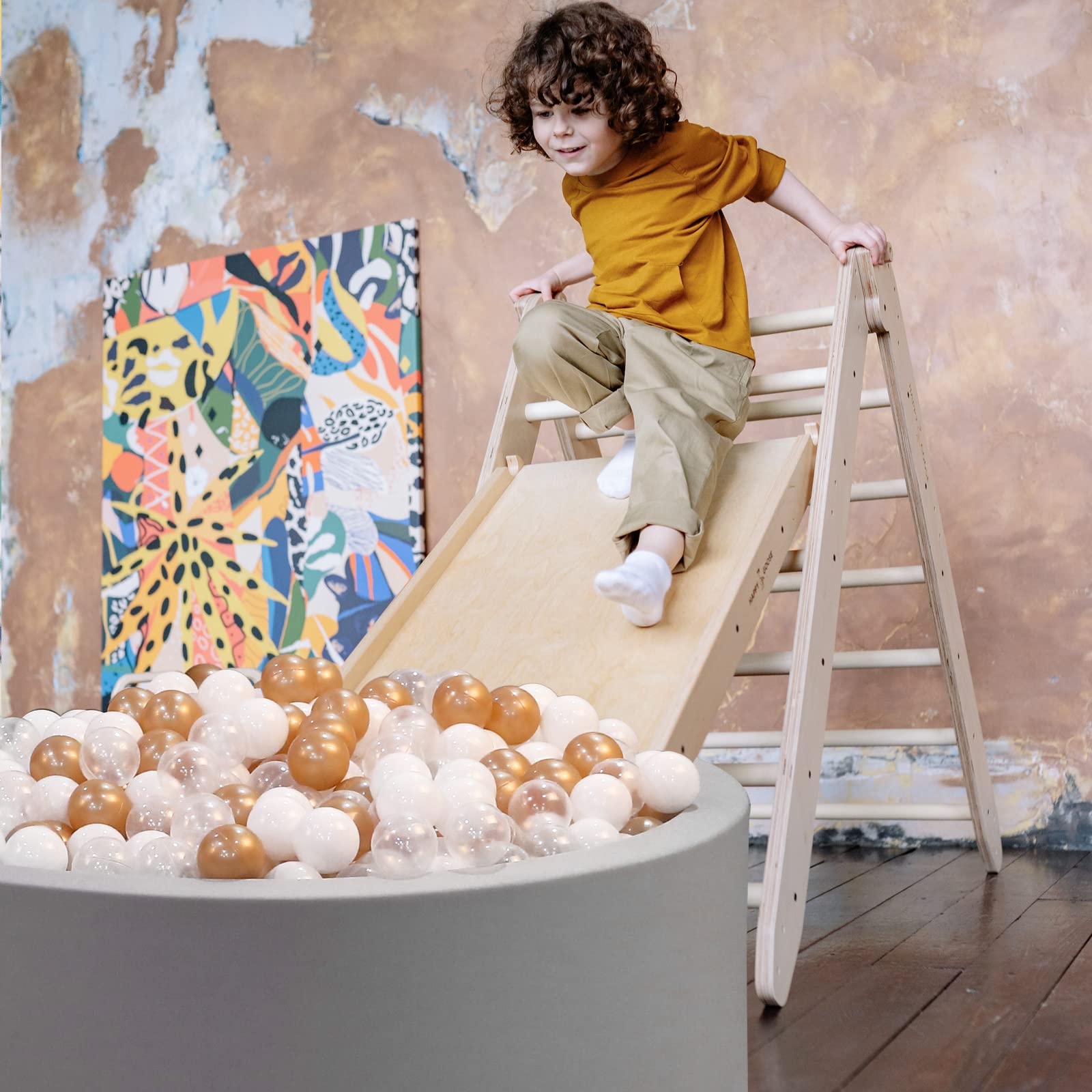 Realhaha ball pit balls in a colorful pile emphasize easy grasp and sorting