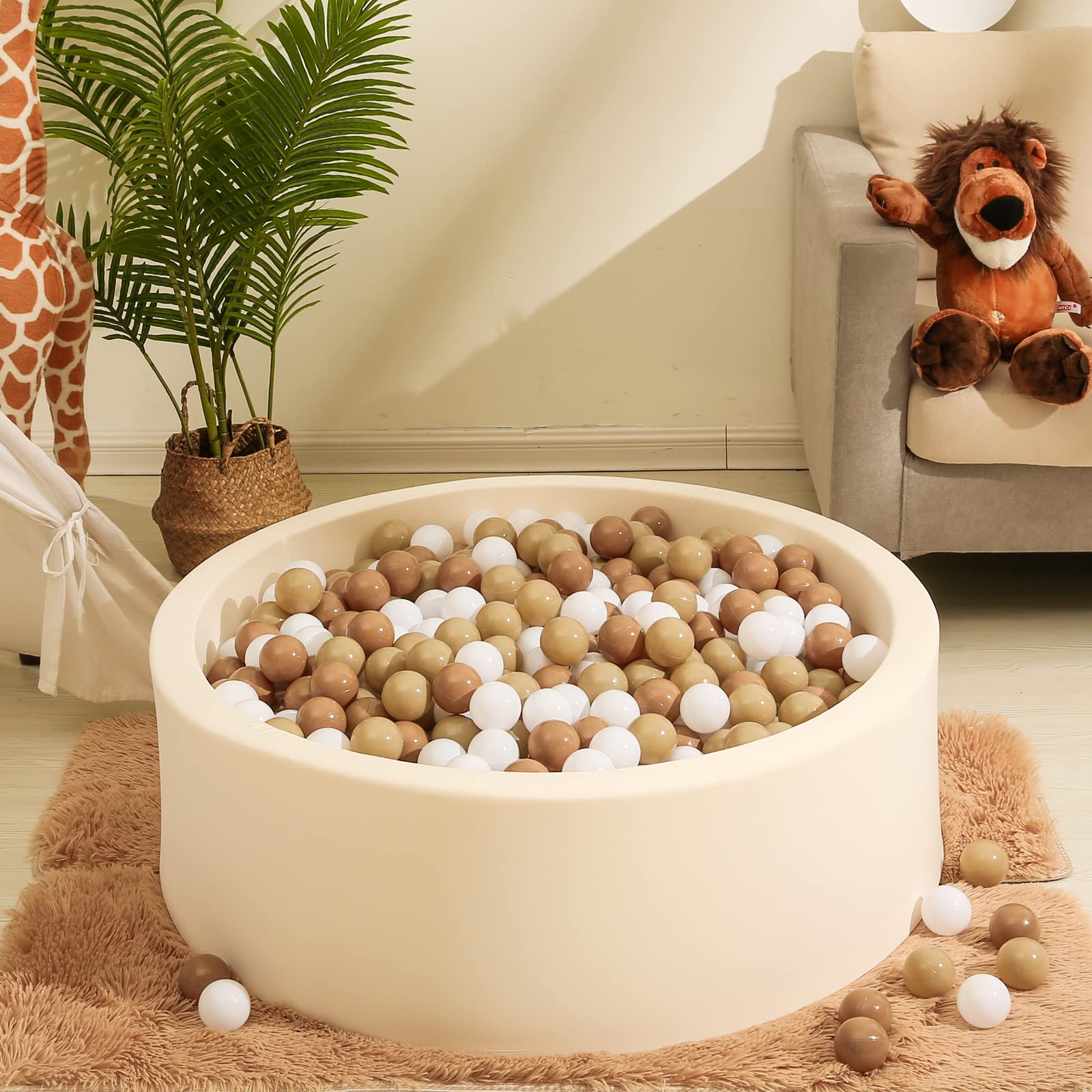 Realhaha balls with advanced sealing stay crush-proof and return to shape after squeezing.