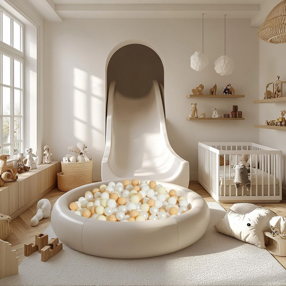 Realhaha ball pit balls demonstrating crush-proof sealing and resilient shape