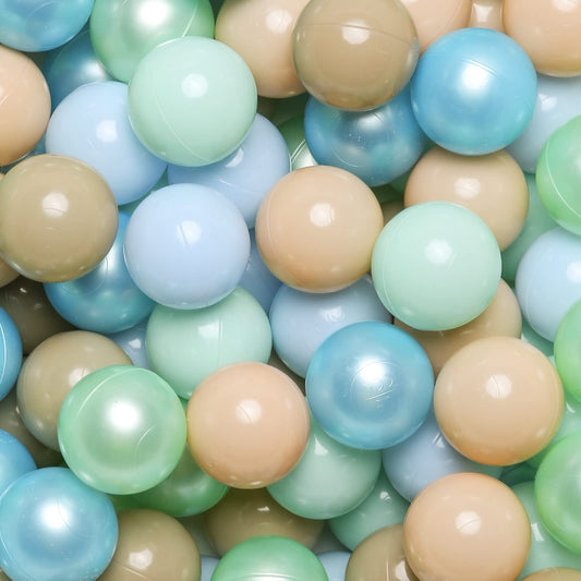 Realhaha green and blue ball pit balls for safe, engaging play
