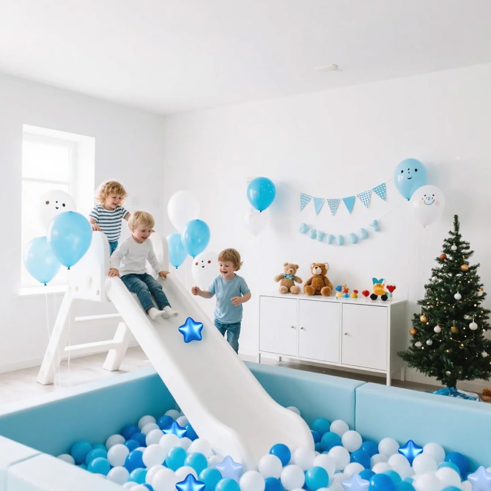 Realhaha ball pit balls set suitable for indoor and outdoor play areas.