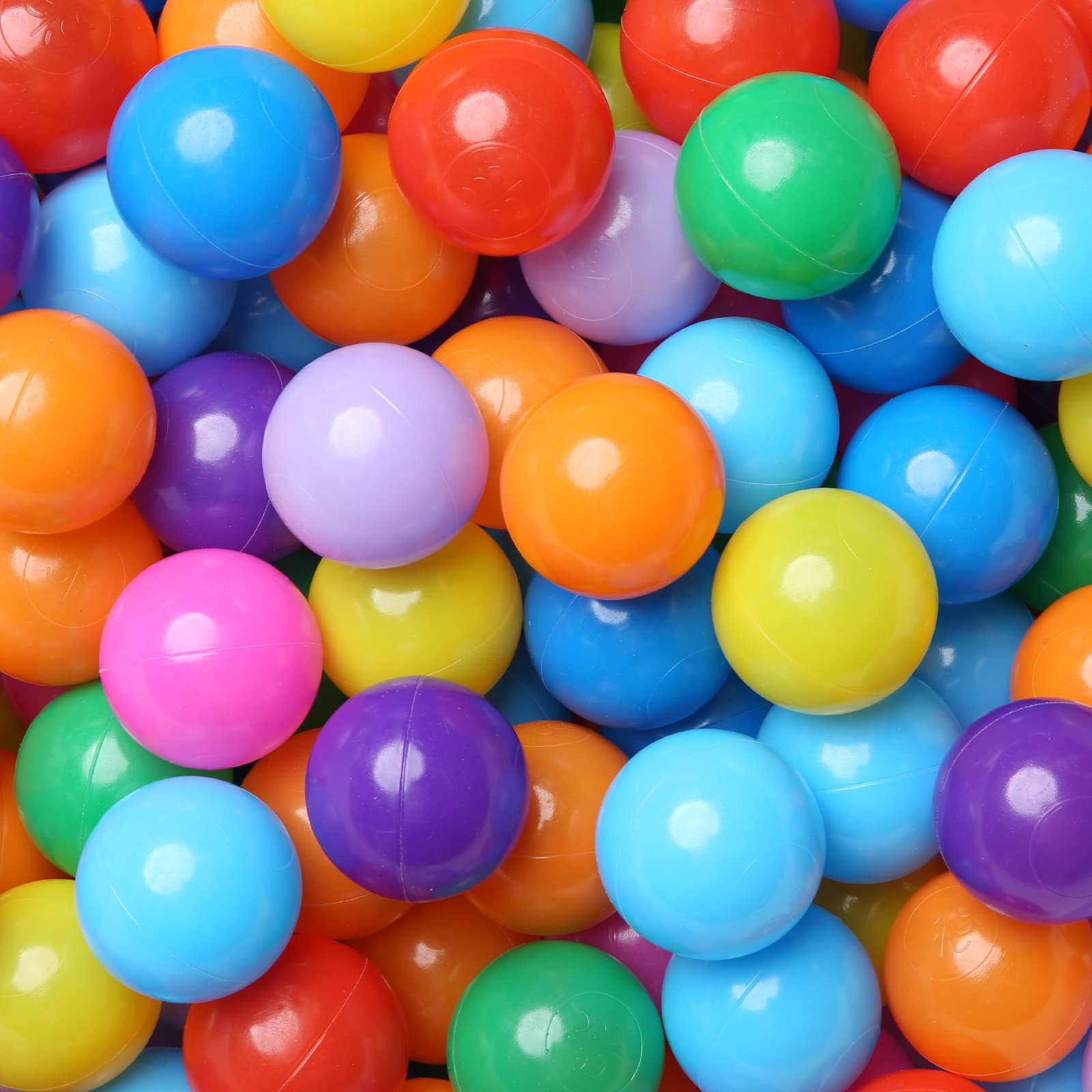 Realhaha ball pit balls red, safe color for baby play and exploration