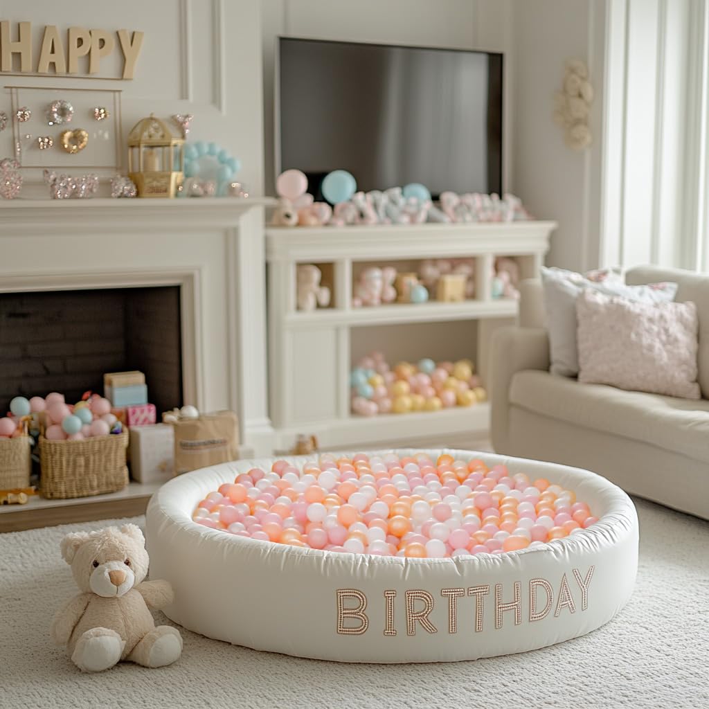 Realhaha smooth-edged balls provide comfortable touch for babies.