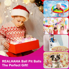 Realhaha versatile balls for indoor ball pits and outdoor pools