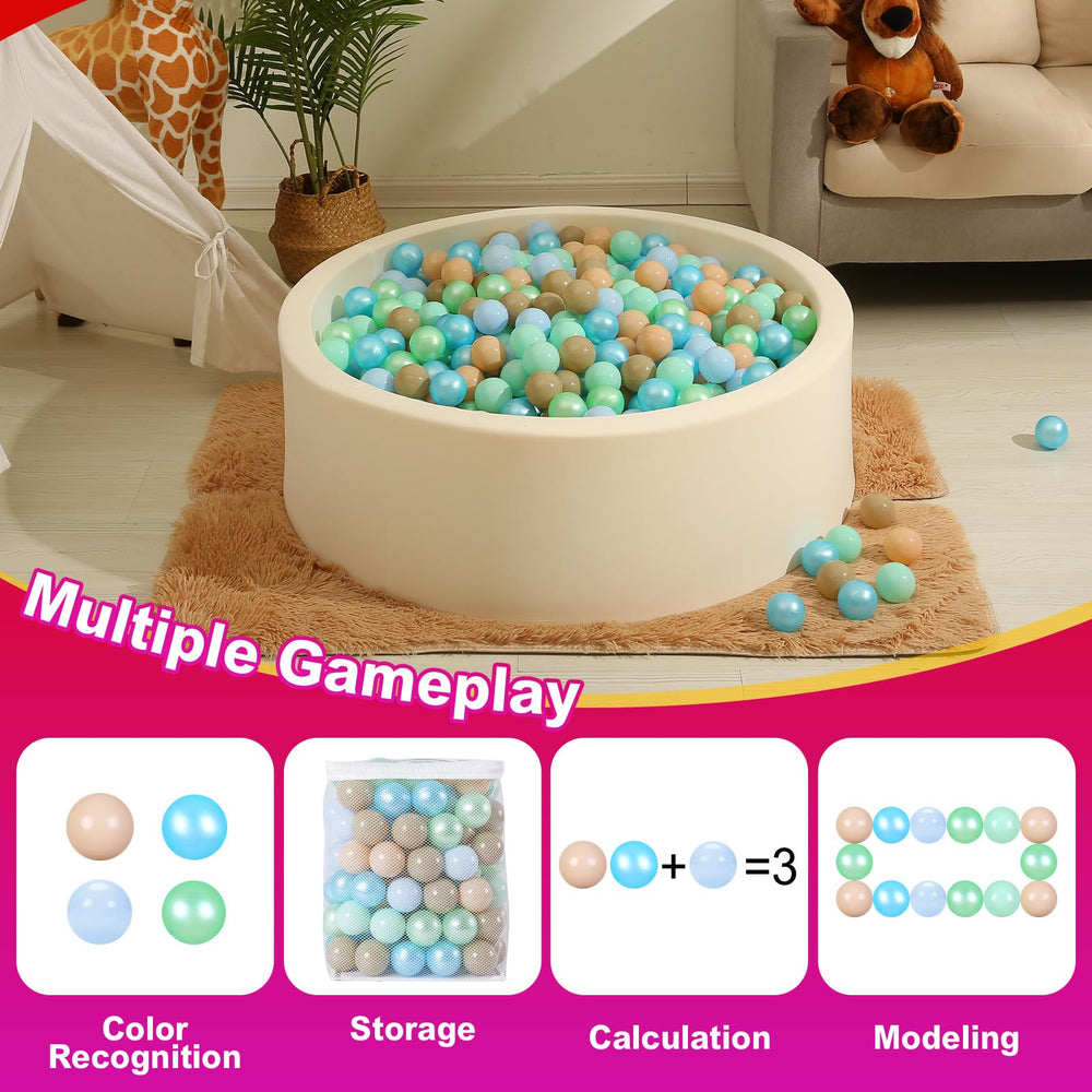 Realhaha lead-free non-toxic balls for ball pits and play areas