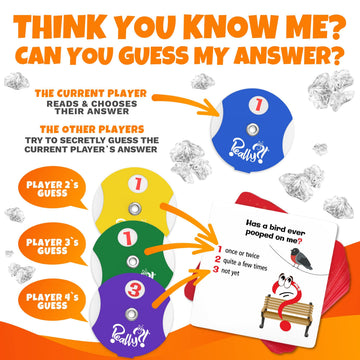Office icebreaker use with Really?! to spark conversations