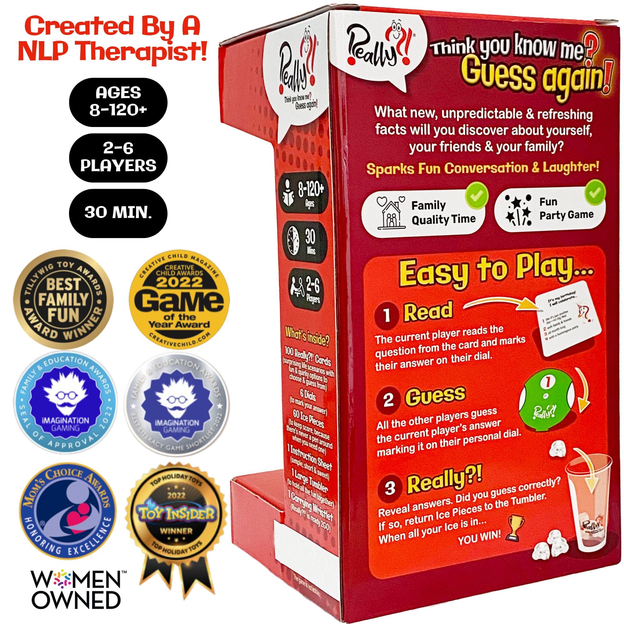 Really?! 100 question cards laid out for curious conversations