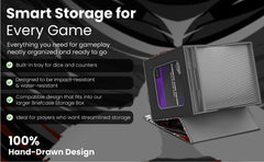 Realm Guard deck box impact and water resistant for travel.
