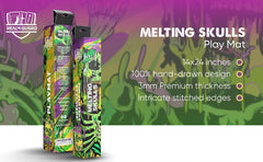 Realm Guard Melting Skulls 100% hand drawn art adds unique style to games.